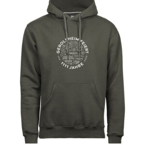 Hoodie Unisex deep green