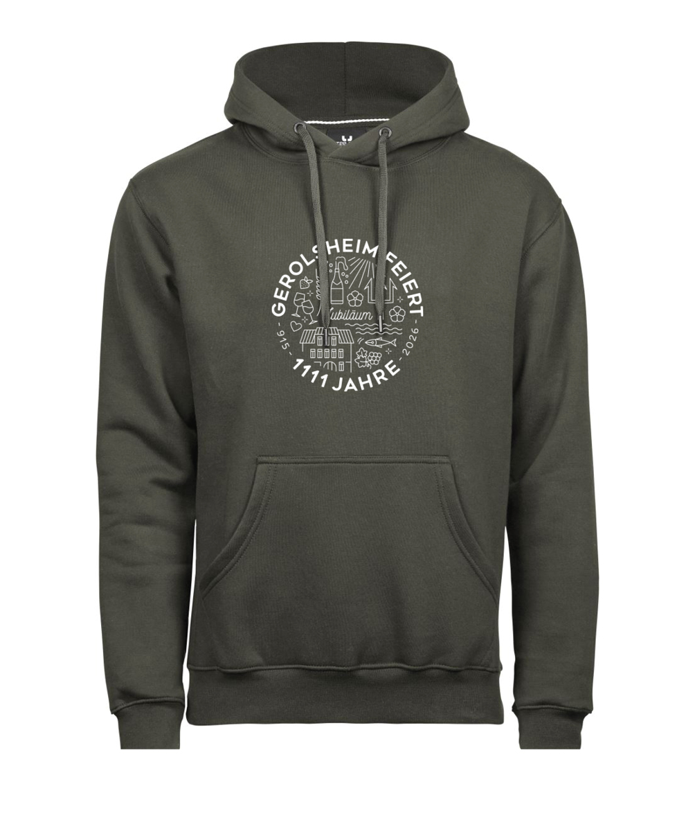 Hoodie Unisex deep green